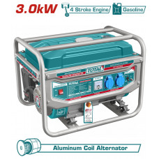 TOTAL TP130005 Γεννήτρια Βενζίνης 7Hp 3,5kVA 