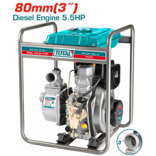 TOTAL TP5301 Αντλία Νερού Πετρελαίου Τετράχρονη 3'' - 5.5Hp - 6 ΑΤΟΚΕΣ ΔΟΣΕΙΣ 