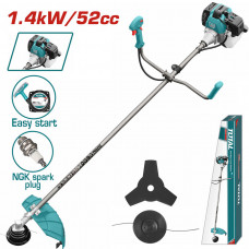 TOTAL TP5524411 ΒΕΝΖΙΝΟΚΙΝΗΤΟ ΘΑΜΝΟΚΟΠΤΙΚΟ 52cc 2,2Hp