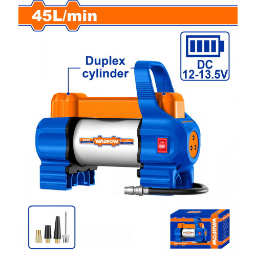 WADFOW ΚΟΜΠΡΕΣΕΡ ΑΕΡΟΣ ΑΥΤΟΚΙΝΗΤΟΥ 12V / 18A / 45Lit/min (WAAC562) WADFOW ΚΟΜΠΡΕΣΕΡ ΑΕΡΟΣ ΑΥΤΟΚΙΝΗΤΟΥ 12V / 18A / 45Lit/min (WAAC562)