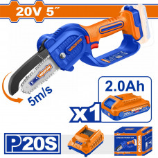 WADFOW ΣΕΤ ΑΛΥΣΟΠΡΙΟΝΟ ΚΛΑΔΕΥΤΙΚΟ ΜΠΑΤ. Li-ion 20V / 5