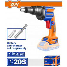 WADFOW ΚΑΤΣΑΒΙΔΙ ΓΥΨΟΣΑΝΙΔΑΣ ΜΠΑΤ. Li-ion 20V ΧΩΡΙΣ ΜΠΑΤΑΡΙΑ & ΦΟΡΤΙΣΤΗ (WDS20428)