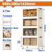 WADFOW ΝΤΟΥΛΑΠΑ ΠΤΥΣΣΟΜΕΝΗ ΠΛΑΣΤΙΚΗ 650 X 390 X 1430mm (WFCB2165) WADFOW ΝΤΟΥΛΑΠΑ ΠΤΥΣΣΟΜΕΝΗ ΠΛΑΣΤΙΚΗ 650 X 390 X 1430mm (WFCB2165)