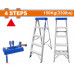 WADFOW ΣΚΑΛΑ ΑΛΟΥΜ. 4+1 ΣΚΑΛΟΠΑΤΙΑ (WLD2H04) WADFOW ΣΚΑΛΑ ΑΛΟΥΜ. 4+1 ΣΚΑΛΟΠΑΤΙΑ (WLD2H04)