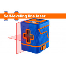 WADFOW ΑΛΦΑΔΙ LASER ΑΥΤΟ-ΟΡΙΖΟΝΤΙΟΥΜΕΝΟ ΣΤΑΥΡΟΥ 0-15m ΜΕ ΚΟΚΚΙΝΕΣ ΑΚΤΙΝΕΣ (WLE1M02)