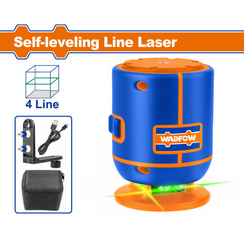 WADFOW ΑΛΦΑΔΙ LASER ΑΥΤΟ-ΟΡΙΖΟΝΤΙΟΥΜΕΝΟ 0-30m 4 LINE ΜΕ ΠΡΑΣΙΝΕΣ ΑΚΤΙΝΕΣ (WLE1M04) WADFOW ΑΛΦΑΔΙ LASER ΑΥΤΟ-ΟΡΙΖΟΝΤΙΟΥΜΕΝΟ 0-30m 4 LINE ΜΕ ΠΡΑΣΙΝΕΣ ΑΚΤΙΝΕΣ (WLE1M04)
