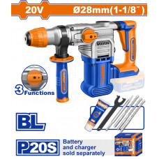 WADFOW ΠΝΕΥΜΑΤΙΚΟ ΠΙΣΤΟΛΕΤΟ ΜΠΑΤ. Li-ion 20V / 28mm ΧΩΡΙΣ ΜΠΑΤΑΡΙΑ & ΦΟΡΤΙΣΤΗ (WLM1528)