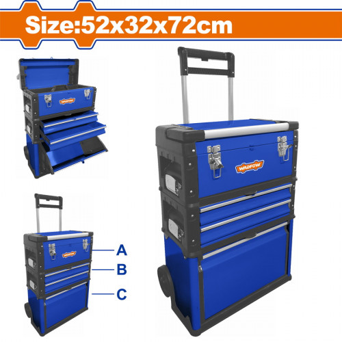 WADFOW ΕΡΓΑΛΕΙΟΦΟΡΟΣ TROLLEY 520 Χ 320 Χ 720mm (WTB6A72) WADFOW ΕΡΓΑΛΕΙΟΦΟΡΟΣ TROLLEY 520 Χ 320 Χ 720mm (WTB6A72)