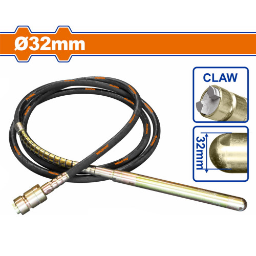 WADFOW ΕΥΚΑΜΠΤΟΣ ΑΞΟΝΑΣ (ΜΑΡΚΟΥΤΣΙ) Claw type Φ - 32mm / 6m (WVRP1A32) WADFOW ΕΥΚΑΜΠΤΟΣ ΑΞΟΝΑΣ (ΜΑΡΚΟΥΤΣΙ) Claw type Φ - 32mm / 6m (WVRP1A32)