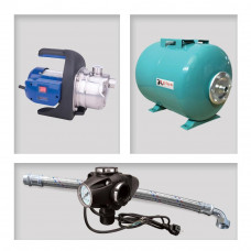 ΠΙΕΣΤΙΚΟ ΜΟΝΤΑΖ JIM16 + 80Lt ΟΡΙΖΟΝΤΙΟ ZILMET | 303564