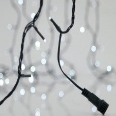 ΣΕΙΡΑ, 300 LED 3mm, 31V, ΕΠΕΚΤΑΣΗ ΕΩΣ 3, ΠΡΑΣΙΝΟ ΚΑΛΩΔΙΟ, ΛΕΥΚΟ LED ΑΝΑ 5cm, ΙΡ44