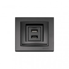 ΠΡΙΖΑ USB 220V / 5V 2.4A ΜΑΥΡΟ | 152-10360