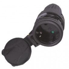 ΦΙΣ ΣΟΥΚΟ ΘΗΛΥΚΟ ΚΑΟΥΤΣΟΥΚ IP44 16Α 220-240V ΜΕ ΠΡΟΣΤΑΣΙΑ ΕΠΑΦΩΝ | 147-10033