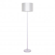 GLOBOSTAR® ASHLEY 00823 Μοντέρνο Επιδαπέδιο Φωτιστικό με Ντουί 1 x E27 AC 220-240V IP20 - Λευκό - Μ35 x Π35 x Υ145cm