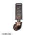 GLOBOSTAR® RAZA 01105 Vintage Φωτιστικό Τοίχου - Απλίκα με Ντουί 1 x E27 AC 220-240V IP20 - Χάλκινο - Μ13 x Π12 x Υ38cm GLOBOSTAR® RAZA 01105 Vintage Φωτιστικό Τοίχου - Απλίκα με Ντουί 1 x E27 AC 220-240V IP20 - Χάλκινο - Μ13 x Π12 x Υ38cm