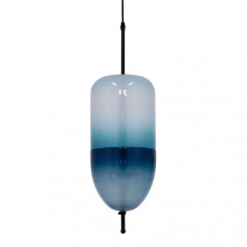 GLOBOSTAR® TEARDROP 01504 Μοντέρνο Κρεμαστό Φωτιστικό Οροφής με Ντουί 3 x G4 AC 220-240V IP20 - Τιρκουάζ - Μ20 x Π20 x Υ65cm