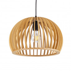 GLOBOSTAR® SCANDINAVIA 01698 Boho Κρεμαστό Φωτιστικό Οροφής με Ντουί 1 x E27 AC 220-240V IP20 - Μπεζ - Μ33 x Π33 x Υ20cm