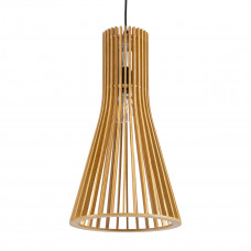 GLOBOSTAR® SCANDINAVIA 01700 Boho Κρεμαστό Φωτιστικό Οροφής με Ντουί 1 x E27 AC 220-240V IP20 - Μπεζ - Μ25 x Π25 x Υ45cm