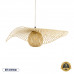 GLOBOSTAR® CINNABAR 01837 Boho Κρεμαστό Φωτιστικό Οροφής με Ντουί 1 x E27 AC 220-240V IP20 - Μπεζ - Μ75 x Π75 x Υ21cm GLOBOSTAR® CINNABAR 01837 Boho Κρεμαστό Φωτιστικό Οροφής με Ντουί 1 x E27 AC 220-240V IP20 - Μπεζ - Μ75 x Π75 x Υ21cm