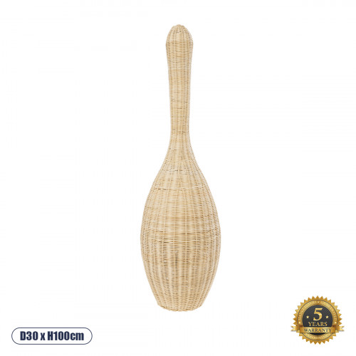 GLOBOSTAR® PARADIS 01843 Boho Επιδαπέδιο Φωτιστικό με Ντουί 1 x E27 AC 220-240V IP20 - Μπεζ - Μ30 x Π30 x Υ100cm GLOBOSTAR® PARADIS 01843 Boho Επιδαπέδιο Φωτιστικό με Ντουί 1 x E27 AC 220-240V IP20 - Μπεζ - Μ30 x Π30 x Υ100cm
