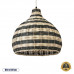 GLOBOSTAR® JAMAICA 01954 Boho Κρεμαστό Φωτιστικό Οροφής με Ντουί 1 x E27 AC 220-240V IP20 - Μπεζ & Λαδί - Μ40 x Π40 x Υ37cm GLOBOSTAR® JAMAICA 01954 Boho Κρεμαστό Φωτιστικό Οροφής με Ντουί 1 x E27 AC 220-240V IP20 - Μπεζ & Λαδί - Μ40 x Π40 x Υ37cm