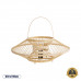GLOBOSTAR® SORENIA 02005 Boho Επιτραπέζιο Φωτιστικό Πορτατίφ με Ντουί 1 x E27 AC 220-240V IP20 - Μπεζ - Μ50 x Π50 x Υ18cm GLOBOSTAR® SORENIA 02005 Boho Επιτραπέζιο Φωτιστικό Πορτατίφ με Ντουί 1 x E27 AC 220-240V IP20 - Μπεζ - Μ50 x Π50 x Υ18cm