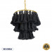 GLOBOSTAR® MISSOULA 02087 Boho Κρεμαστό Φωτιστικό Οροφής με Ντουί 1 x E27 AC 220-240V IP20 - Μαύρο & Χρυσό - Μ30 x Π30 x Υ40cm GLOBOSTAR® MISSOULA 02087 Boho Κρεμαστό Φωτιστικό Οροφής με Ντουί 1 x E27 AC 220-240V IP20 - Μαύρο & Χρυσό - Μ30 x Π30 x Υ40cm