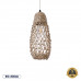 GLOBOSTAR® ECUADOR 02119 Boho Κρεμαστό Φωτιστικό Οροφής με Ντουί 1 x E27 AC 220-240V IP20 - Μπεζ - Μ15 x Π15 x Υ35cm GLOBOSTAR® ECUADOR 02119 Boho Κρεμαστό Φωτιστικό Οροφής με Ντουί 1 x E27 AC 220-240V IP20 - Μπεζ - Μ15 x Π15 x Υ35cm