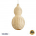 GLOBOSTAR® KINGSTOWN 02168 Boho Κρεμαστό Φωτιστικό Οροφής με Ντουί 1 x E27 AC 220-240V IP20 - Μπεζ - Μ30 x Π30 x Υ60cm GLOBOSTAR® KINGSTOWN 02168 Boho Κρεμαστό Φωτιστικό Οροφής με Ντουί 1 x E27 AC 220-240V IP20 - Μπεζ - Μ30 x Π30 x Υ60cm