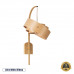 GLOBOSTAR® KALAMA 02223 Boho Φωτιστικό Τοίχου - Απλίκα με Ντουί 1 x E27 AC 220-240V IP20 - Μπεζ - Μ30 x Π40 x Υ70cm GLOBOSTAR® KALAMA 02223 Boho Φωτιστικό Τοίχου - Απλίκα με Ντουί 1 x E27 AC 220-240V IP20 - Μπεζ - Μ30 x Π40 x Υ70cm