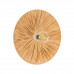 GLOBOSTAR® COLOMBO 02277 Boho Φωτιστικό Τοίχου - Απλίκα με Ντουί 1 x E27 AC 220-240V IP20 - Μπεζ - Μ40 x Π40 x Υ9cm GLOBOSTAR® COLOMBO 02277 Boho Φωτιστικό Τοίχου - Απλίκα με Ντουί 1 x E27 AC 220-240V IP20 - Μπεζ - Μ40 x Π40 x Υ9cm