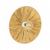 GLOBOSTAR® COLOMBO 02283 Boho Φωτιστικό Τοίχου - Απλίκα με Ντουί 1 x E27 AC 220-240V IP20 - Μπεζ - Μ40 x Π40 x Υ9cm GLOBOSTAR® COLOMBO 02283 Boho Φωτιστικό Τοίχου - Απλίκα με Ντουί 1 x E27 AC 220-240V IP20 - Μπεζ - Μ40 x Π40 x Υ9cm