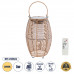 GLOBOSTAR® HESPELER 02305 Boho Επιδαπέδιο Φωτιστικό LED 5W 200lm 180° με Φωτοβολταϊκό Panel 3.6V 0.1W με Αισθητήρα Ημέρας/Νύχτας Αδιάβροχο IP65 Θερμό Λευκό 2700K - Μπεζ - Μ25 x Π25 x Υ45cm - 2 Χρόνια GLOBOSTAR® HESPELER 02305 Boho Επιδαπέδιο Φωτιστικό LED 5W 200lm 180° με Φωτοβολταϊκό Panel 3.6V 0.1W με Αισθητήρα Ημέρας/Νύχτας Αδιάβροχο IP65 Θερμό Λευκό 2700K - Μπεζ - Μ25 x Π25 x Υ45cm - 2 Χρόνια