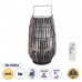GLOBOSTAR® NETLEY 02306 Boho Επιδαπέδιο Φωτιστικό LED 5W 200lm 180° με Φωτοβολταϊκό Panel 3.6V 0.1W με Αισθητήρα Ημέρας/Νύχτας Αδιάβροχο IP65 Θερμό Λευκό 2700K - Γκρι - Μ30 x Π30 x Υ50cm - 2 Χρόνια Εγ GLOBOSTAR® NETLEY 02306 Boho Επιδαπέδιο Φωτιστικό LED 5W 200lm 180° με Φωτοβολταϊκό Panel 3.6V 0.1W με Αισθητήρα Ημέρας/Νύχτας Αδιάβροχο IP65 Θερμό Λευκό 2700K - Γκρι - Μ30 x Π30 x Υ50cm - 2 Χρόνια Εγ