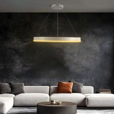 kelvo® VENOM KLV-101-0191 Κρεμαστό Φωτιστικό Οροφής LED 67W 6700lm 120° AC 220-240V IP20 Ρυθμιζόμενο Λευκό CCT με Χειριστήριο από 2700K έως 6000K Dimmable - Lumileds SMD Chip - Λευκό Ματ - Μ80 x Π80 x