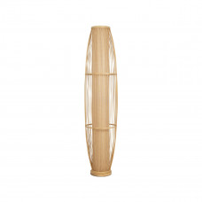 GLOBOSTAR® TULUM 02002 Boho Επιδαπέδιο Φωτιστικό με Ντουί 1 x E27 AC 220-240V IP20 - Μπεζ - Μ30 x Π30 x Υ120cm