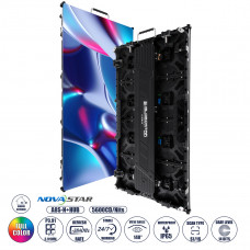 GLOBOSTAR® LUMOWALL 41003 Κυρτή Οθόνη Video Wall P3.91 Καμπίνα 50x100cm LED 360W 3840Hz 32768 Dots ≥5600cd/㎡ Nits AC 220-240V Εξωτερικού Χώρου IP65 Full Color S1/16 14Bits - Κάρτα NovaStar A8S-N+HUB -