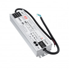 GLOBOSTAR® MEANWELL-HLG240H-24A 90793 Τροφοδοτικό/Μετασχηματιστής SELV 240W 10A DC 24V Αδιάβροχο IP65 - AC 220-240V σε DC 24V / Ρυθμιζόμενο από 22.4VDC έως 25.6VDC - Μ24.4 x Π6.8 x Υ3.88cm - 3 Χρόνια 