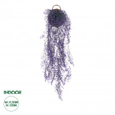 GloboStar® Artificial Garden GOLDEN BELL WILLOW HANGING PLANT 20631 Κρεμαστό Τεχνητό Διακοσμητικό Φυτό Ιτίας  Y110cm