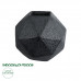 GloboStar® Artificial Garden CARNABY 20780 Επιδαπέδιο Πολυεστερικό Τσιμεντένιο Κασπώ Γλάστρα - Flower Pot Μαύρο Μ30 x Π30 x Υ30cm GloboStar® Artificial Garden CARNABY 20780 Επιδαπέδιο Πολυεστερικό Τσιμεντένιο Κασπώ Γλάστρα - Flower Pot Μαύρο Μ30 x Π30 x Υ30cm
