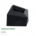 GloboStar® Artificial Garden CAMDEN 20789 Επιδαπέδιο Πολυεστερικό Τσιμεντένιο Κασπώ Γλάστρα - Flower Pot Μαύρο Μ49 x Π49 x Υ44cm GloboStar® Artificial Garden CAMDEN 20789 Επιδαπέδιο Πολυεστερικό Τσιμεντένιο Κασπώ Γλάστρα - Flower Pot Μαύρο Μ49 x Π49 x Υ44cm