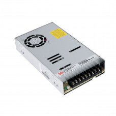 GLOBOSTAR® MEANWELL-LRS600-24 90788 Τροφοδοτικό/Μετασχηματιστής Class I PELV 600W 25A AC 220-240V σε DC 24V IP20 - Ρυθμιζόμενo από DC 22.8V έως DC 26.4V - Ασημί - Μ22.5 x Π12.4 x Υ4.1cm - 3 Χρόνια Εγγ