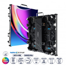 GLOBOSTAR® LUMOWALL 41002 Κυρτή Οθόνη Video Wall P3.91 Καμπίνα 50x50cm LED 180W 3840Hz 16384 Dots ≥5600cd/㎡ Nits AC 220-240V Εξωτερικού Χώρου IP65 Full Color S1/16 14Bits - Κάρτα NovaStar A8S-N+HUB - 