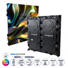 GLOBOSTAR® VIEWMAX 41007 Οθόνη Video Wall P5 Καμπίνα 96x96cm LED 280W 3840Hz 40000 Dots ≥5500cd/㎡ Nits AC 220-240V Εξωτερικού Χώρου IP65 Full Color S1/8 14Bits - Κάρτα NovaStar MRV412 - Kinglight SMD2