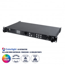 GLOBOSTAR® X6 41018 Colorlight X6-DL-V5 All in One Διαδραστικός Processor & Video Controller για Οθόνες LED Video Wall 3.9 million pixel Max W8192px/Max H4096px - Input Signal W1920 x H1200@60Hz - 6 G