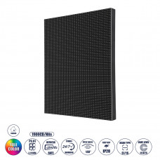 GLOBOSTAR® NEOWALL 41025 Module για Οθόνες Video Wall 25x25cm 64x64px P3.91 LED 45W 3840Hz 4096 Dots ≥1900cd/㎡ Nits DC 5V Εσωτερικού Χώρου IP31 Full Color S1/16 14Bits - Kinglight SMD2121 - Δεξί - Μ25