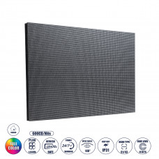 GLOBOSTAR® STANDWALL 41054 Module για Οθόνες LED Video Wall 32x16cm 172x86px P1.86 LED 35W 3840Hz 14792 Dots ≥600cd/㎡ Nits DC 5V Εσωτερικού Χώρου IP31 Full Color S1/43 14Bits - Kinglight SMD1515 - Μ32