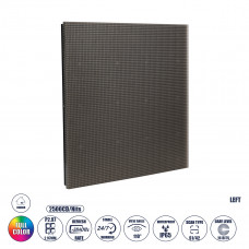 GLOBOSTAR® FLOORWALL 41059 Module για Διαδραστική Οθόνη Πατώματος Video Wall 25x25cm 84x84px P2.97 LED 50W 3840Hz 7056 Dots ≥4500cd/㎡ Nits DC 5V Εξωτερικού Χώρου IP65 Full Color S1/42 14Bits - Kinglig