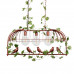 GLOBOSTAR® NEST 01648 Vintage Κρεμαστό Φωτιστικό Οροφής με Ντουί 3 x E27 AC 220-240V IP20 - Χάλκινο & Πράσινο - Μ86 x Π37 x Y40cm GLOBOSTAR® NEST 01648 Vintage Κρεμαστό Φωτιστικό Οροφής με Ντουί 3 x E27 AC 220-240V IP20 - Χάλκινο & Πράσινο - Μ86 x Π37 x Y40cm