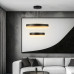 kelvo® VENOM KLV-101-0196 Κρεμαστό Φωτιστικό Οροφής LED 75W 7500lm 120° AC 220-240V IP20 Ρυθμιζόμενο Λευκό CCT με Χειριστήριο από 2700K έως 6000K Dimmable - Lumileds SMD Chip - Μαύρο Ματ - Μ60 x Π60 x
